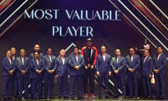 EIGHTH WONDER: Fajardo sets himself apart after winning 8th MVP honors